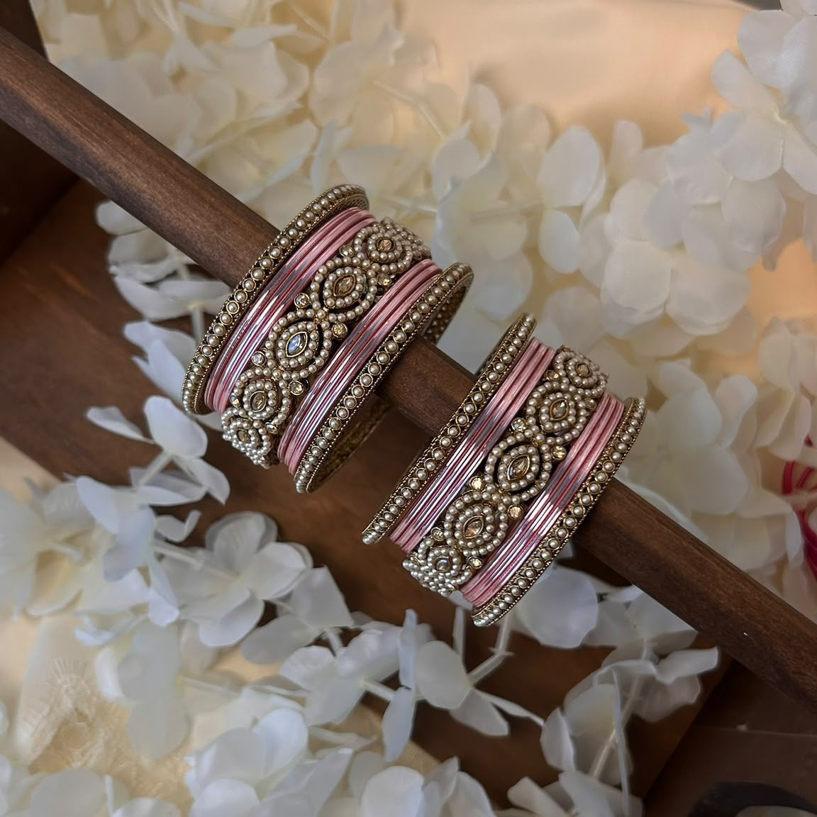 Pearl Stack- Soft Pink
